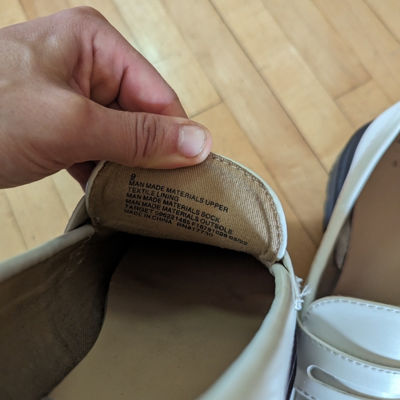 A new day Classic White Chunky Loafers | Size 9 - Picture 5 of 7